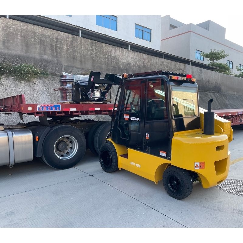 Мини-телескопический погрузчик SOCMA HNT-M25 грузоподъемностью 2,5 тонны для строительства и складских работ