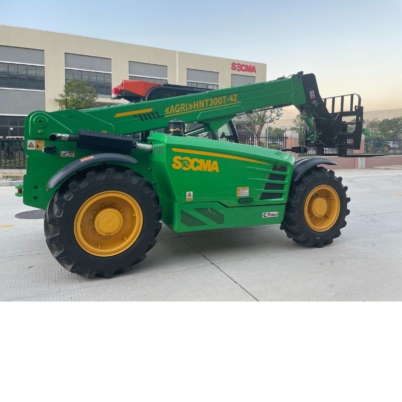 Телескопический погрузчик SOCMA HNT3007 грузоподъемностью 3 тонны и вылетом 7 метров для строительства и логистики