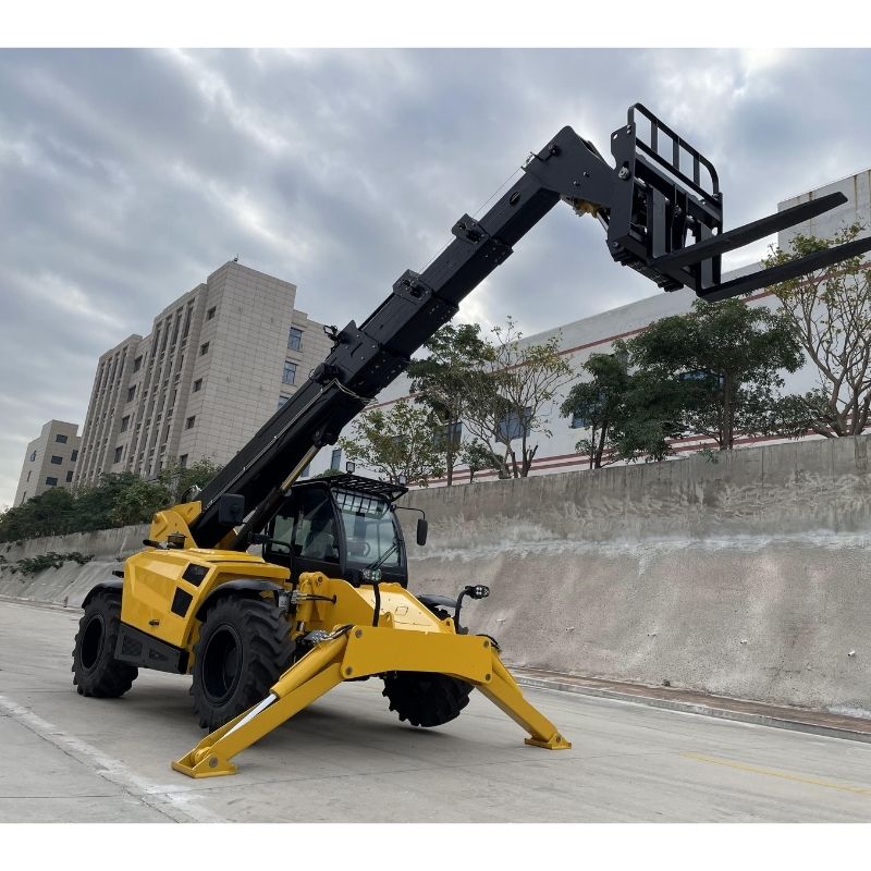 Телескопический погрузчик SOCMA HNT4017-4Z грузоподъемностью 4 тонны и вылетом 17 метров для строительства и сельского хозяйства