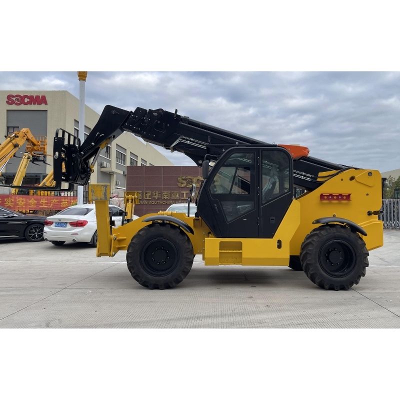 Телескопический погрузчик SOCMA HNT4517-4Z грузоподъемностью 4,5 тонны и вылетом 17 метров для строительства и сельского хозяйства