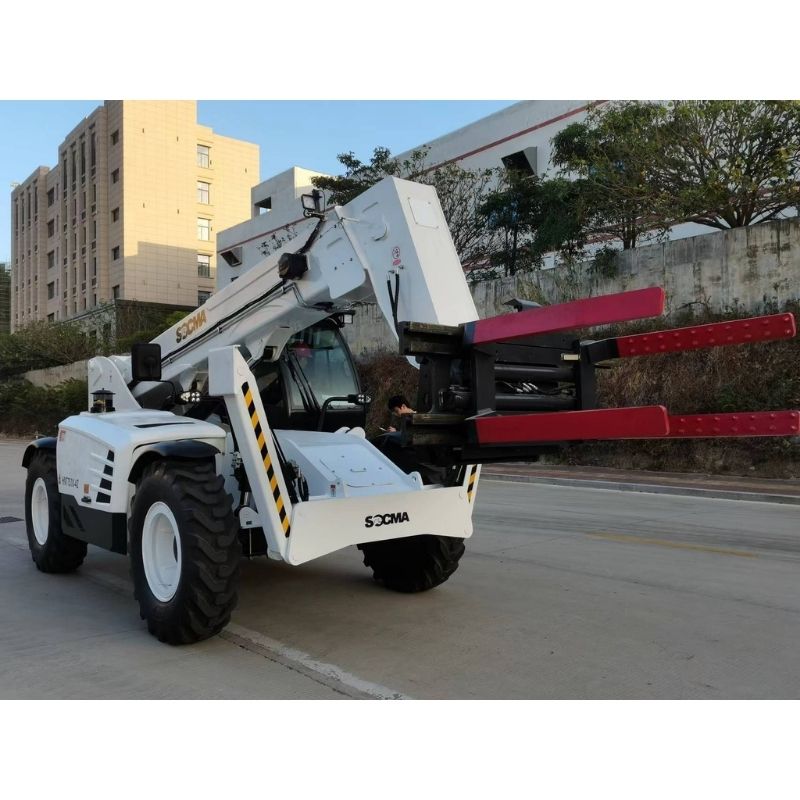 Телескопический погрузчик SOCMA HNT7510-4Z грузоподъемностью 7,5 тонн и высотой подъема 10 метров для строительства и горнодобывающей промышленности