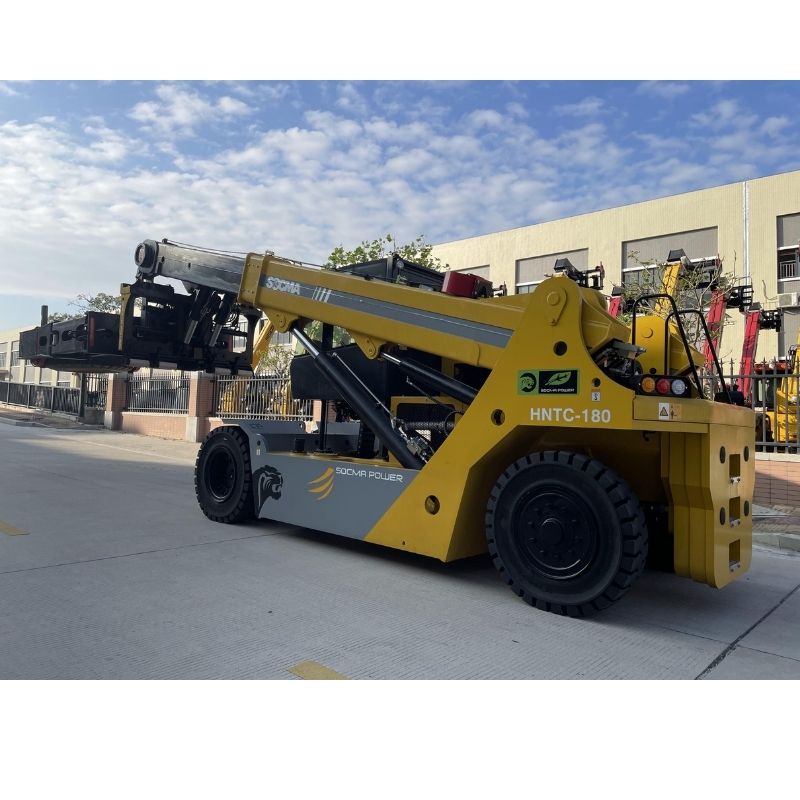 Телескопический погрузчик SOCMA HNTC-160 грузоподъемностью 16 тонн для работы с контейнерами
